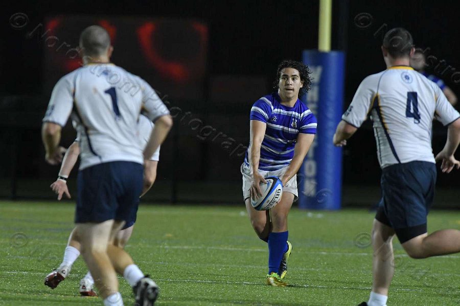Wheaton Men\'s Rugby vs Mass Maritime.  Photo by Keith Nordstrom